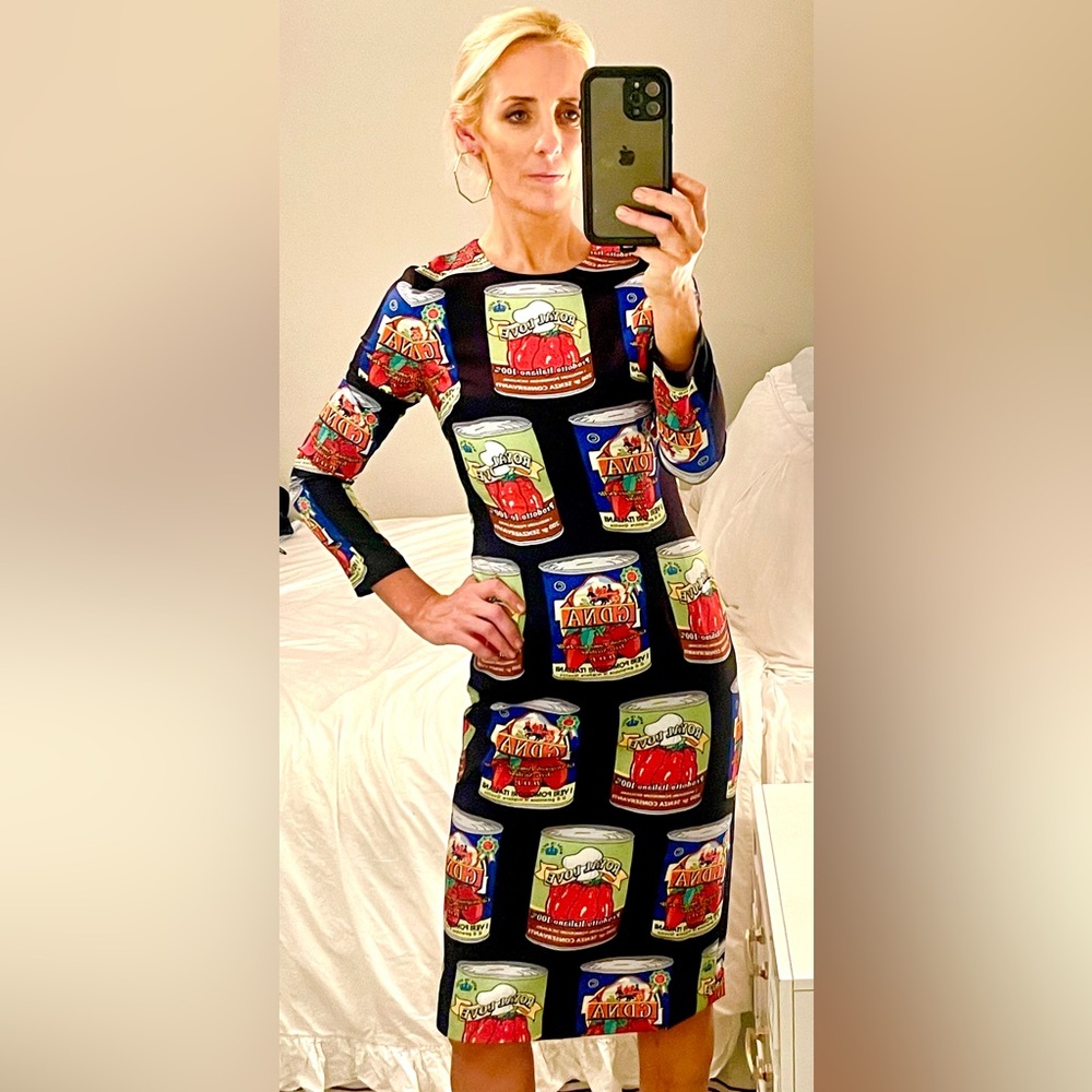 BURRYCO Multicolor Graphic Print Dress